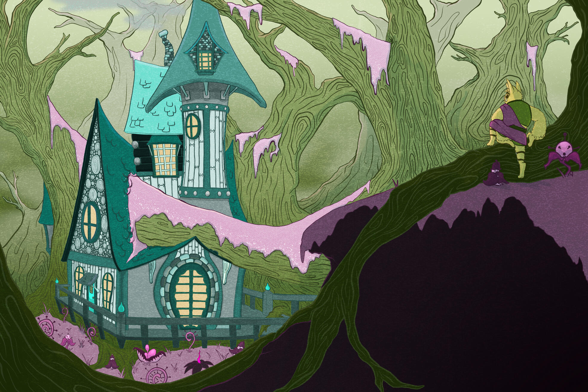 Storybook Spread - Winnie The Pooh Reimagined