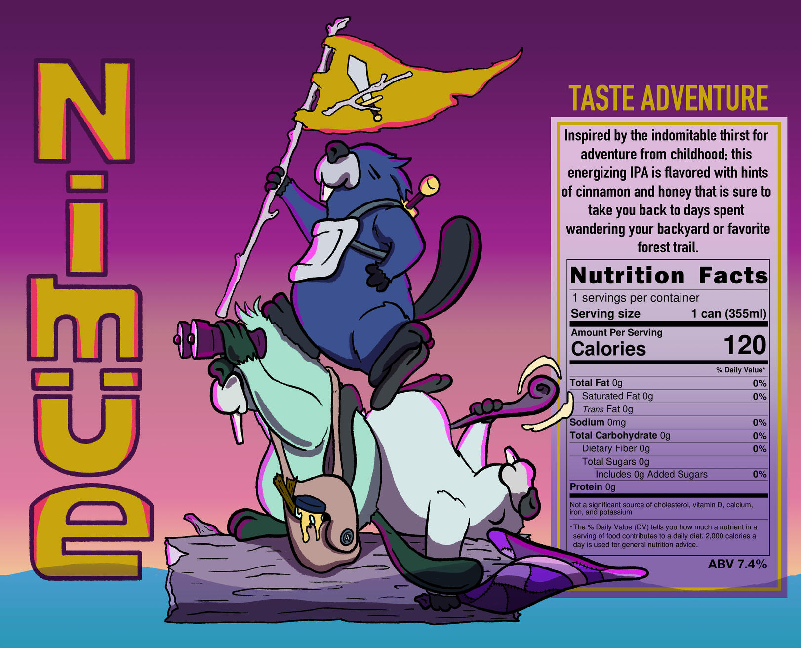 Package Design (Tall "Sleek" Can) - Memory/Nostalgia